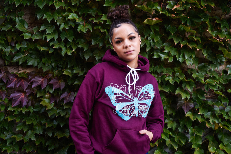 MPLS GIRLS DO IT BETTER (MAROON) HOODIE